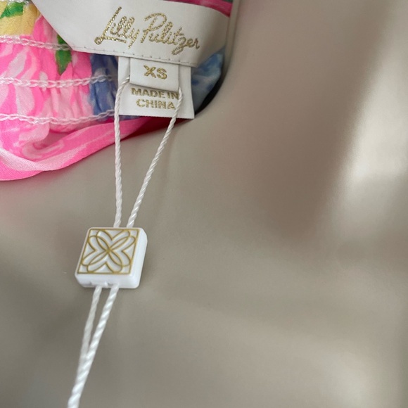 Lilly Pulitzer Elsa Top in Bright Multi - Picture 6 of 6
